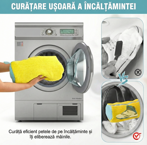 Sac Premium pentru Spălarea Pantofilor în Mașina de Spălat